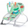 CHIPOLINO Dojčenské lehátko vibrujúce 2v1 Baby Spa Green CHIPOLINO Dojčenské lehátko vibrujúce 2v1 Baby Spa Green