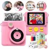 Detský fotoaparát Artnico s okamžitou tlačou + náplne ružový Detský fotoaparát Artnico s okamžitou tlačou + náplne ružový