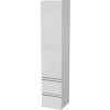 Kúpeľňová skrinka vysoká SAT Cube Way 32,5x163x33 cm biela mat CUBE3DV351DP2ZBP Kúpeľňová skrinka vysoká SAT Cube Way 32,5x163x33 cm biela mat CUBE3DV351DP2ZBP