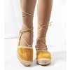lepené espadrilky Gianne Hnedé
