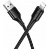 Kábel USB A na Lightning Hoco 2,4A 1 m X120 Black Kábel USB A na Lightning Hoco 2,4A 1 m X120 Black