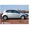 Ochranné lišty dverí VW Polo 5D 2010-2017, MODEL F-35 Ochranné lišty dverí VW Polo 5D 2010-2017, MODEL F-35