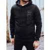 Pánska mikina s kapucňou Dstreet BX5917 Farba: Čierna, Veľkosť: XXL Pánska mikina s kapucňou Dstreet BX5917 Farba: Čierna, Veľkosť: XXL