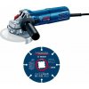 Bosch Úhlová bruska GWS 9-125 S 125 mm + kotouč X-LOCK Bosch Úhlová bruska GWS 9-125 S 125 mm + kotouč X-LOCK