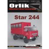 Papierový model - Star 244 Požiarnici Papierový model - Star 244 Požiarnici