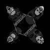 Šatka Metallica - Undead, Unisex,Čierna,Univerzálna Šatka Metallica - Undead, Unisex,Čierna,Univerzálna