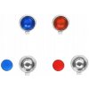 Súprava 4 prídavných svetiel s priemerom 2,9 mm - modrá/červená - stavebnica CAL Súprava 4 prídavných svetiel s priemerom 2,9 mm - modrá/červená - stavebnica CAL