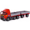 Nákladné auto Polesie Volvo červené 77 cm, 12 mesiacov+ Nákladné auto Polesie Volvo červené 77 cm, 12 mesiacov+