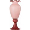 Ružová sklenená váza (výška 34 cm) Frills – Bloomingville Ružová sklenená váza (výška 34 cm) Frills – Bloomingville