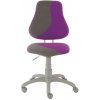 Alba CR Detská rastúca stolička FUXO, fialová / sivá Alba CR Detská rastúca stolička FUXO, fialová / sivá