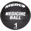Merco Black gumový medicinálny loptový míč - 5 kg Merco Black gumový medicinálny loptový míč - 5 kg