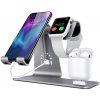 Bestand 3v1 dokovacia stojan pre iPhone / Apple Watch / AirPods - sivý - možnosť vrátiť tovar ZADARMO do 30tich dní Bestand 3v1 dokovacia stojan pre iPhone / Apple Watch / AirPods - sivý - možnosť vrátiť tovar ZADARMO do 30tich dní