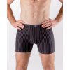 Gina 74086P pánske boxerky s dlhšou nohavičkou čierna