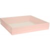 Darčeková krabica s priehľadným vekom 300x300x50 mm, ružová Darčeková krabica s priehľadným vekom 300x300x50 mm, ružová