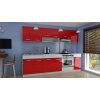 Kuchynská linka CARMEN 260/260 - Červený + biely lesk Kuchynská linka CARMEN 260/260 - Červený + biely lesk