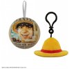 Prívesok na kľúče Distrineo Vianočná ozdoba One Piece Straw Hat (plyšová vo vnútri)