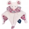 Doudou et Compagnie Paris Usínáček myška růžová 3v1 Doudou et Compagnie Paris Usínáček myška růžová 3v1