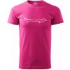 Jazvečík - kreslený - Klasické pánske tričko vyššej gramáže - 4XL ( Purpurová ) Jazvečík - kreslený - Klasické pánske tričko vyššej gramáže - 4XL ( Purpurová )