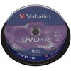 Verbatim VERBATIM DVD+R AZO 4,7GB, 16x, spindle 10 ks Verbatim VERBATIM DVD+R AZO 4,7GB, 16x, spindle 10 ks