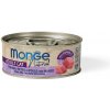 MONGE NATURAL tuniak s kuracími prsiami a hovädzím pre mačky 80 g MONGE NATURAL tuniak s kuracími prsiami a hovädzím pre mačky 80 g