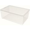 Curver Box na textil 45 l transparentný