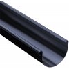 Odkvapový žľab PROAQUA 125 mm plastový 3 m RAL 7016 antracit Odkvapový žľab PROAQUA 125 mm plastový 3 m RAL 7016 antracit
