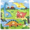 Drevená skladačka - dinosaury Viga Drevená skladačka - dinosaury Viga