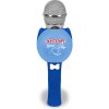 Karaoke bezdrôtový mikrofón modrý Karaoke bezdrôtový mikrofón modrý
