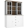 Nadstavec na komodu s vitrínou PROVANCE W2D Tempo Kondela Nadstavec na komodu s vitrínou PROVANCE W2D Tempo Kondela