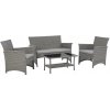 BestBerg ratanový záhradný set BBRF-1008G / nosnosť dielov 120 kg / 180 g/m² / sivá BestBerg ratanový záhradný set BBRF-1008G / nosnosť dielov 120 kg / 180 g/m² / sivá