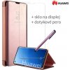 Otváracie Púzdro Luxria Clear View pre Huawei - Ružové pre Huawei: Nova 9 Otváracie Púzdro Luxria Clear View pre Huawei - Ružové pre Huawei: Nova 9