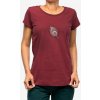 Lezecké tričko dámske Ocun Classic T Blossom-Art - wine rhododendron Lezecké tričko dámske Ocun Classic T Blossom-Art - wine rhododendron