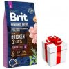 BRIT Premium By Nature Junior S 8kg + prekvapenie pre vášho psa