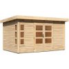 Drevený záhradný domček KASTORF 7 Lanitplast Drevený záhradný domček KASTORF 7 Lanitplast