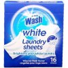 At Home Wash Laundry Sheets White 16 ks At Home Wash Laundry Sheets White 16 ks