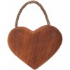 Drevené srdce na zavesenie 19 x 16 cm Drevené srdce na zavesenie 19 x 16 cm
