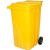 Nádoba MGB 240 lit, plast, žltá, popolnica na odpad Nádoba MGB 240 lit, plast, žltá, popolnica na odpad
