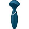 Satisfyer Mini Wand-er - vodeodolný masážny vibrátor - modrý Satisfyer Mini Wand-er - vodeodolný masážny vibrátor - modrý