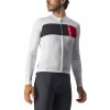 Castelli Prologo 7 LS, Ivory/ Light black/ Red Veľkosť: 3XL Letný dres s dlhým rukávom bez zateplenia Castelli Prologo 7 LS, Ivory/ Light black/ Red Veľkosť: 3XL Letný dres s dlhým rukávom bez zateplenia