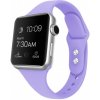 Remienok silikónový Apple Watch 6/ 5 / 4 / 3 / 2 /1 svetlá fialová farba 42mm/44mm Remienok silikónový Apple Watch 6/ 5 / 4 / 3 / 2 /1 svetlá fialová farba 42mm/44mm