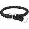 Nylonový obojok okrúhly CAVO - čierny S:25-31cm/12mm