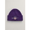 ČAPICA 1-6 ROKOV GANT ARCHIVE SHIELD BEANIE PANSY PURPLE ČAPICA 1-6 ROKOV GANT ARCHIVE SHIELD BEANIE PANSY PURPLE