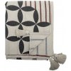 Bloomingville Prehoz z recyklovanej bavlny Forma 130 × 155 cm Bloomingville Prehoz z recyklovanej bavlny Forma 130 × 155 cm