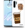Picasee silikónový prehľadný obal pre Huawei P30 Pro - Cute coffee Picasee silikónový prehľadný obal pre Huawei P30 Pro - Cute coffee