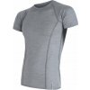 Pánske tričko kr.rukáv SENSOR MERINO ACTIVE sv.šedá M Pánske tričko kr.rukáv SENSOR MERINO ACTIVE sv.šedá M