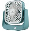 Prenosný ventilátor Kisonli F102, 1200mAh – zelená Prenosný ventilátor Kisonli F102, 1200mAh – zelená