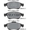 TEXTAR BRZDOVE PLATNICKY 2491401 TEXTAR BRZDOVE PLATNICKY 2491401