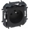 Elektrická zásuvka do steny Legrand čierna Elektrická zásuvka do steny Legrand čierna
