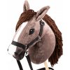 Koník na palici Hobby Horse Skippi A3 Gaštanový koník pre deti Koník na palici Hobby Horse Skippi A3 Gaštanový koník pre deti