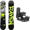 Raven Core Junior detský snowboard + Hatchey Tactic Junior viazanie - 145 cm + EU 33-39 Raven Core Junior detský snowboard + Hatchey Tactic Junior viazanie - 145 cm + EU 33-39